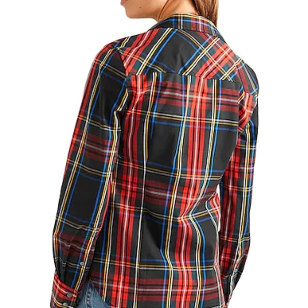 New J. Crew button down Stewart plaid shirt - Picture 2 of 7